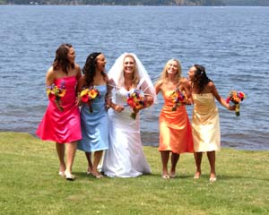 Coeur d'Alene Photography Wedding Portrait