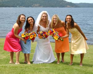 Coeur d'Alene Photography Wedding Portrait