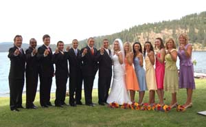 Coeur d'Alene Photography Wedding Portrait